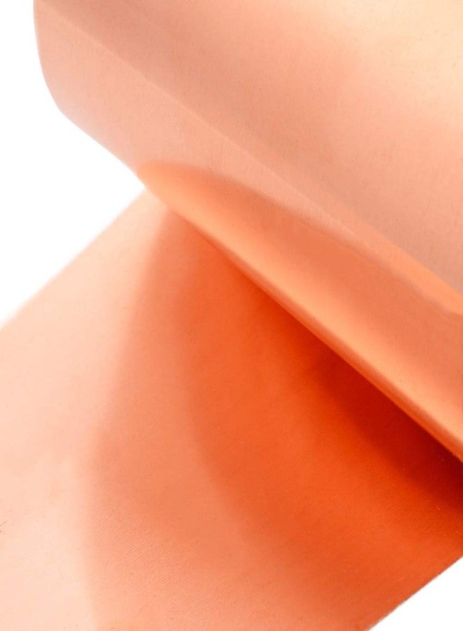 EFFNILIM 1pc 0.2mm Thickness Copper Sheet Roll High Purity Pure Copper Cu Metal Sheet Foil Plate 100mmx1000mm - Image 2